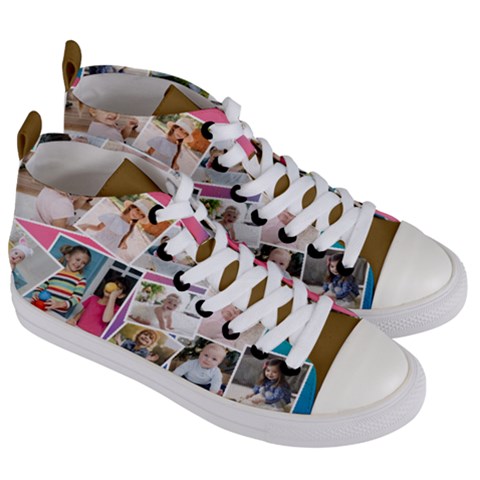 Women s Mid-Top Canvas Sneakers 