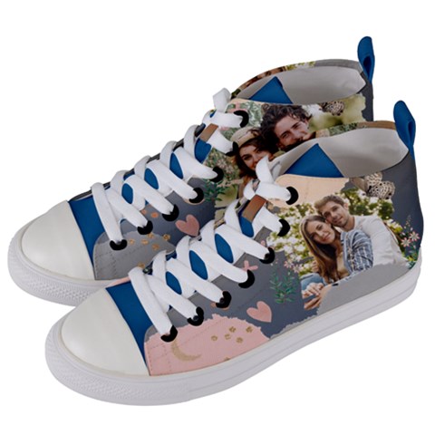 Women s Mid-Top Canvas Sneakers 