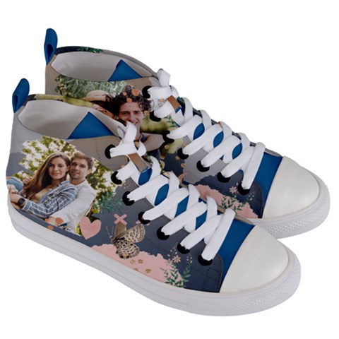 Women s Mid-Top Canvas Sneakers 