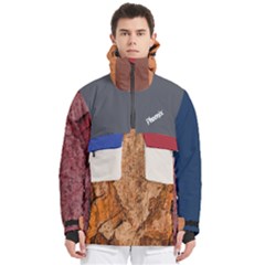 Custom Mix Color Any Text Name - Men s Pullover Zip Ski and Snowboard Waterproof Breathable Jacket