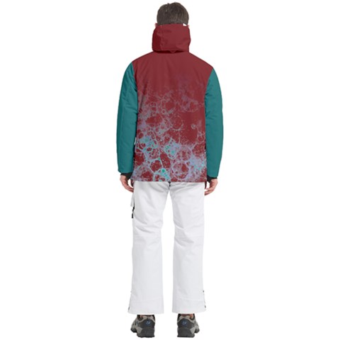 Men s Pullover Zip Ski and Snowboard Waterproof Breathable Jacket 