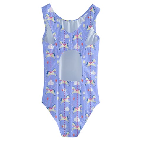 Kids  Cut-Out Back One Piece Swimsuit 