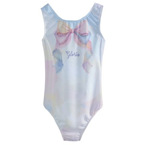 Kids  Cut-Out Back One Piece Swimsuit 