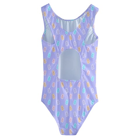 Kids  Cut-Out Back One Piece Swimsuit 