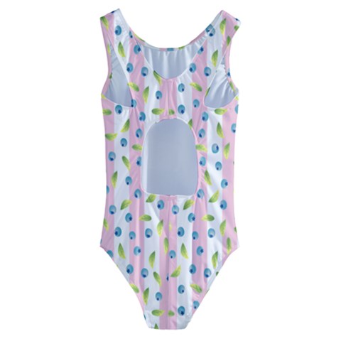 Kids  Cut-Out Back One Piece Swimsuit 