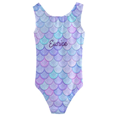 Kids  Cut-Out Back One Piece Swimsuit 