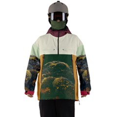 Custom Mix Color Any Text Name - Men s Ski and Snowboard Waterproof Breathable Jacket