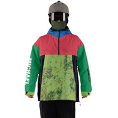 Custom Mix Color Any Text Name - Men s Ski and Snowboard Waterproof Breathable Jacket