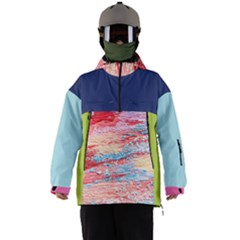 Custom Mix Color Any Text Name - Men s Ski and Snowboard Waterproof Breathable Jacket