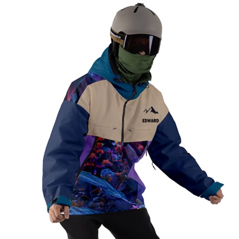 Men s Ski and Snowboard Waterproof Breathable Jacket 