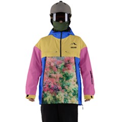 Custom Mix Color Logo Any Text Name - Men s Ski and Snowboard Waterproof Breathable Jacket