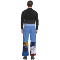 Men s Side Zip Front Pouch Ski And Snowboard Bib Pants	 