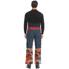 Men s Side Zip Front Pouch Ski And Snowboard Bib Pants	 