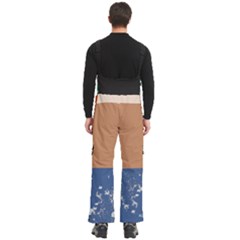 Men s Side Zip Front Pouch Ski And Snowboard Bib Pants	 