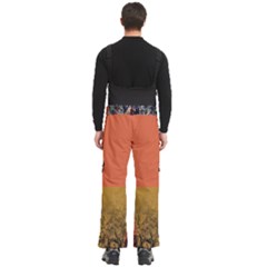 Men s Side Zip Front Pouch Ski And Snowboard Bib Pants	 