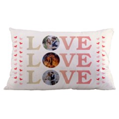 Custom Love Photo - 16 x24  Lumbar Throw Cushion Case (Two Sides)