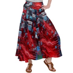 NETINTSatin Palazzo Pants - Women s Satin Palazzo Pants