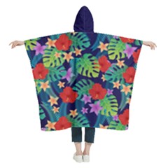 Kids  Hooded Rain Ponchos 