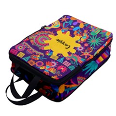 Custom Colorful Illustration Name Any Text - Full Print Foldable Shoe Storage Bag