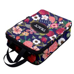 Custom Floral Name Any Text - Full Print Foldable Shoe Storage Bag