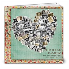 Final Hall Family 8X8 - 8x8 Photo Book (30 pages)