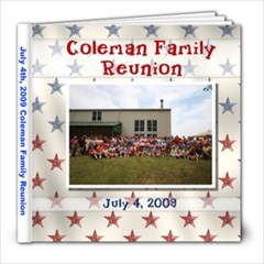 july42009_familyreunion - 8x8 Photo Book (20 pages)