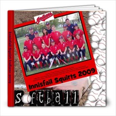 squirts softball 2009 yearbook 8x8 - 8x8 Photo Book (20 pages)