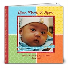 Djuan Baptism - 8x8 Photo Book (39 pages)