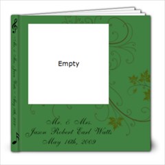 Watts Wedding Album - 8x8 Photo Book (20 pages)