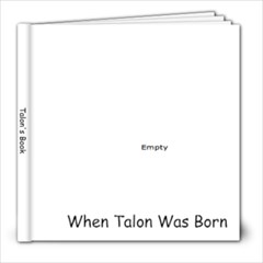 Talon s Book - 8x8 Photo Book (20 pages)