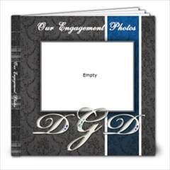 D&D s Engagement Photos  - 8x8 Photo Book (20 pages)