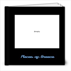 Places in Greeece - 8x8 Photo Book (80 pages)