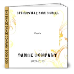 Dance Company 2009-2010 - 8x8 Photo Book (20 pages)