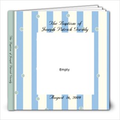 Joseph s Baptism - 8x8 Photo Book (20 pages)