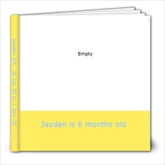 Jayden 6M 39p - 8x8 Photo Book (39 pages)