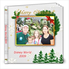 Disney Holiday 2009 - 8x8 Photo Book (20 pages)