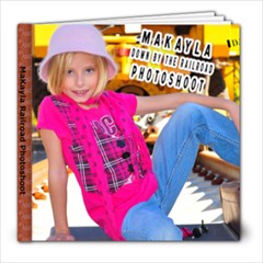 makayla railroad shoot- danicphotography - 8x8 Photo Book (20 pages)