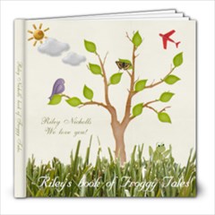 Riley s Froggy Book - 8x8 Photo Book (20 pages)