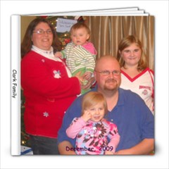 Feb 2010 Clark Family - 8x8 Photo Book (20 pages)