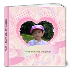 Natalie Photo Album - 8x8 Photo Book (20 pages)