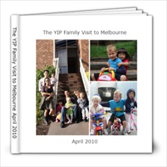 Yips in Melbourne - 8x8 Photo Book (30 pages)