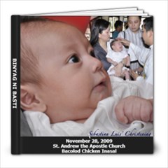 BINYAG NI BASTI - 8x8 Photo Book (39 pages)