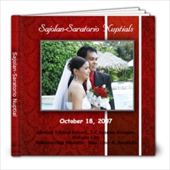 Sajolan-Saratorio Nuptials - 8x8 Photo Book (20 pages)