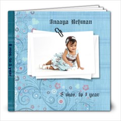 Inaaya3 - 8x8 Photo Book (20 pages)