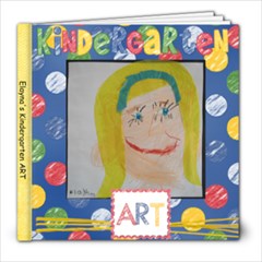 Kindergarten Art Photo Book - 8x8 Photo Book (30 pages)