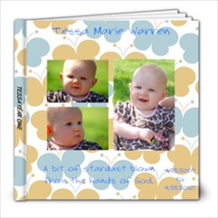 TESSA YR. 1 - 8x8 Photo Book (20 pages)