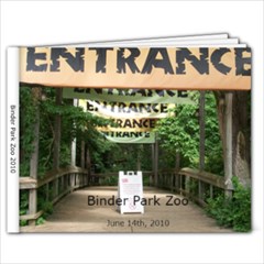 Zoo - 9x7 Photo Book (20 pages)