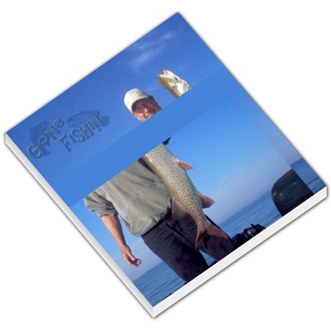 Fishing Memo Pad By Pat