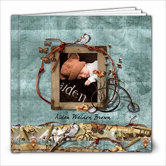 Aiden s Newborn Book - 8x8 Photo Book (20 pages)