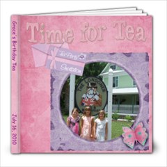 Grace s Tea Party - 8x8 Photo Book (20 pages)